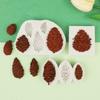 1pcPine Cone Mold Sugarcraft Mold 3D Christmas Pine Cones Shape DIY Decoration Baking Tools for Wedding Birthday Party Christmas