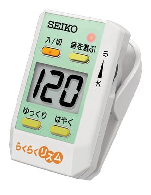 SEIKO Clip-On Metronome DM51RH White