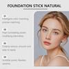 Natural 2-in-1 Color-Changing Foundation Stick Lightweight Matte Sheer Daily Makeup