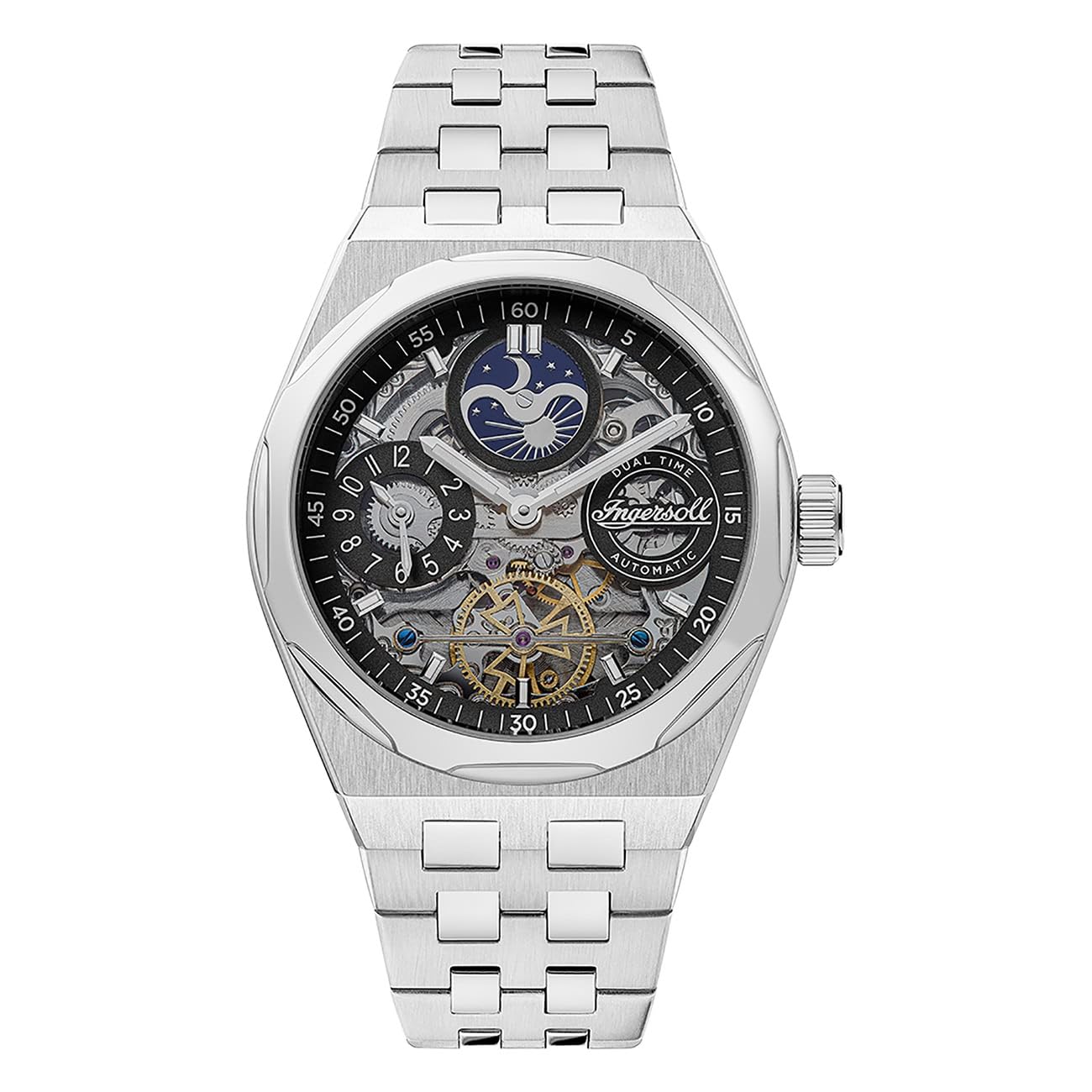 

Ingersoll Ingersoll Broadway аналоговий дисплей з автоматичним намотуванням стіл Same Stainless Steel I12901 (Інгерсолл) Чоловічий [Товар]