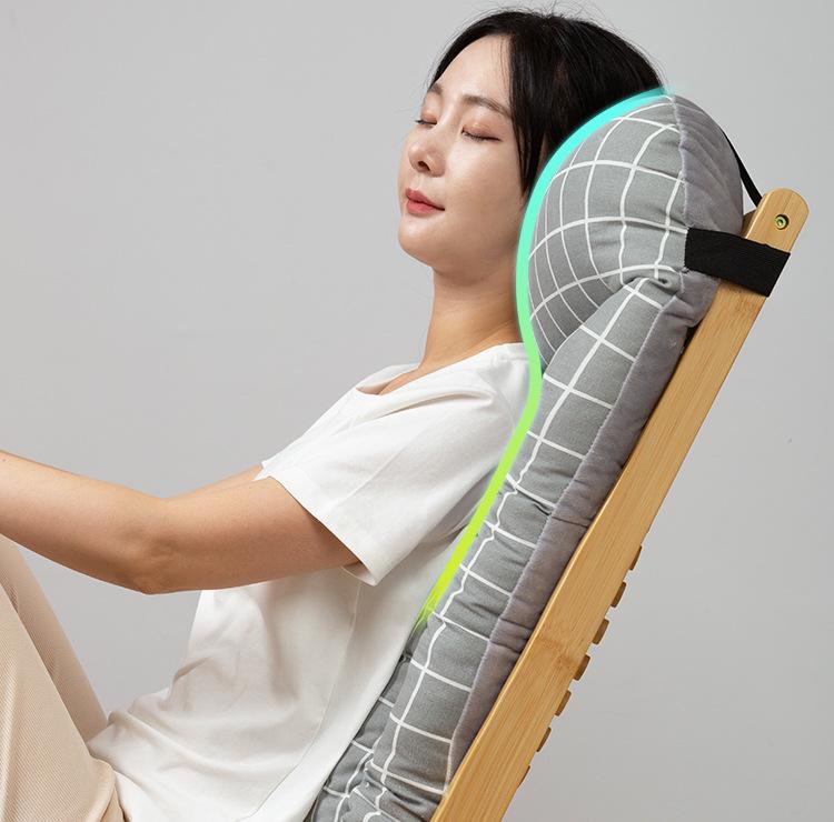 Winter Lounge Chair Cushion: Thick, Soft Seat & Backrest Support for Extended Sitting