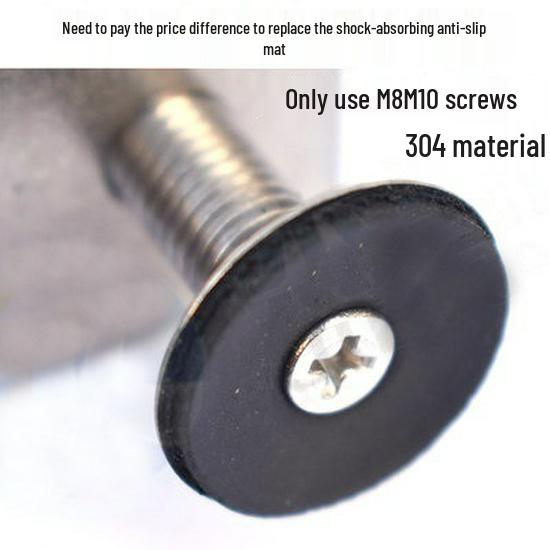 C304 Tiger Claw U-Shaped Stainless Steel Pipe Clamp