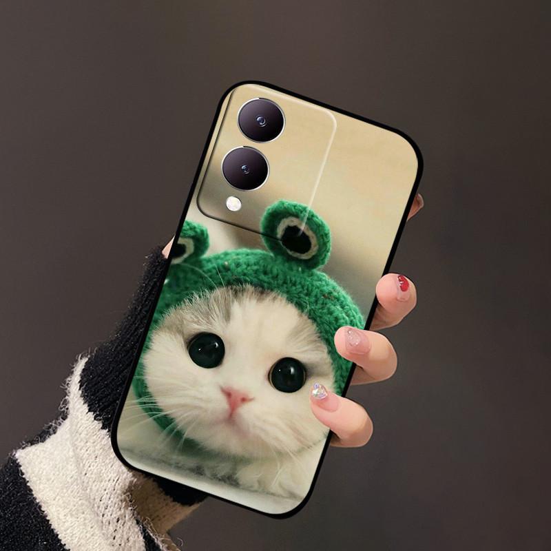 Für Vivo Y17s Handyhülle Y33t Y12 4G Weiches Silikon TPU Hüllen Für Vivo Y36 Y36m Y36i Y28 G2 5G Cartoon Rückseitenabdeckung Schutzhülle