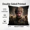 BBlack MythH Game Cushion Cover Plush Fabric Soft DoubleSided Printed Sofa Warm Winter Home Child Gift Pillow Case