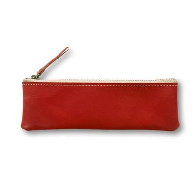 Acacia Style Tochigi Leather Pencil 18cm X Genuine Lightweight and Made In Perfect for and Pencils Case, 6cm, Leather, Slim, Japan, Stationery, Pens,