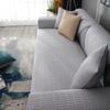 Four Seasons Solid Colour Wave Dark Pattern Sofa Cushion Simple Modern Comfortable Non-slip Sofa Latex Cushion