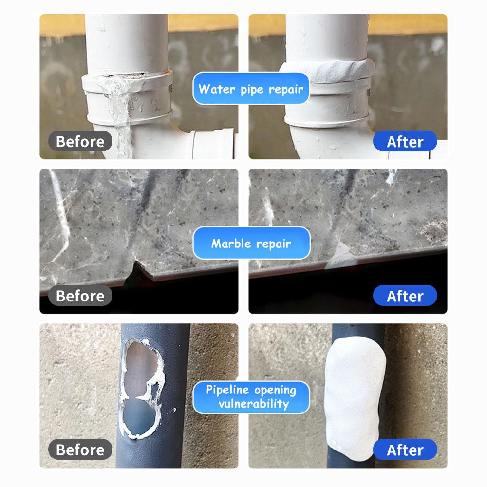 Heavy-Duty Iron Mud Adhesive for Repairs,Plastic Steel Repair Adhesive