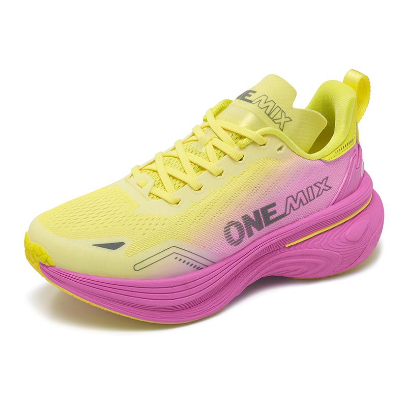 Onemix Laufschuhe Damen Leichte Sportschuhe Gepolsterte Springseilschuhe Frühling und Herbst Stabile Unterstützung Laufschuhe Herren