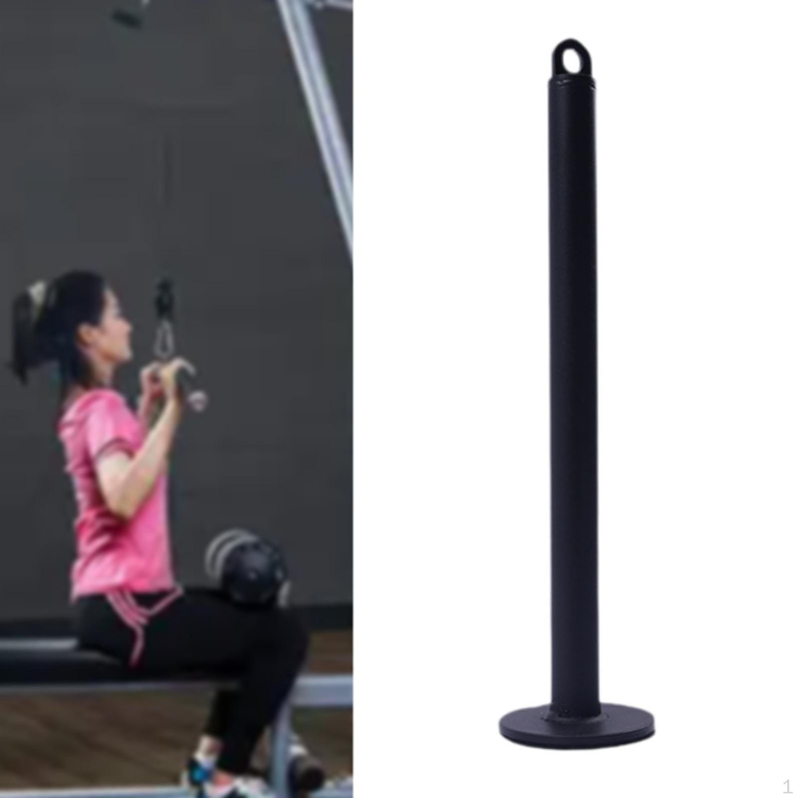 

Weight Loading Pin Black Multifunctional Heavy Duty, Pulley Cable Machine with Hook