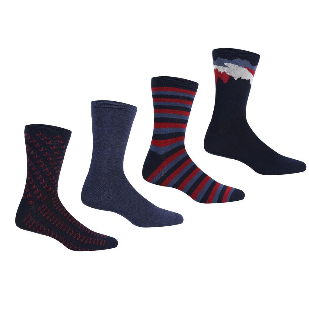Regatta Mens Lifestyle Socks (Pack of 4)