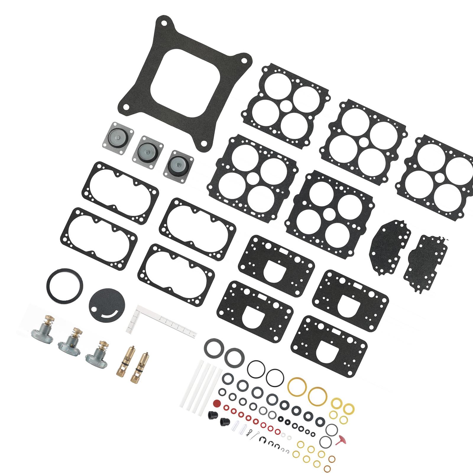 

37 485 Universal Carburetor Restoration Kit For High Performances 600 850CFM Models Alloy Component Easy Installation 1