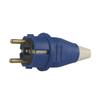 2 Pin 16A Industrial Connector Single Phase EU Standard Plug Waterproof Fitting  Outdoor Equipment