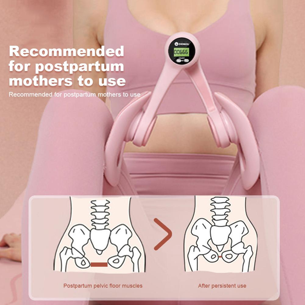 Posilovač pánevního dna Posilovač pánevního dna s počítadlem Stehenní posilovač Protiskluzový Ergonomický Stehenní posilovač pro posilovnu Jógu