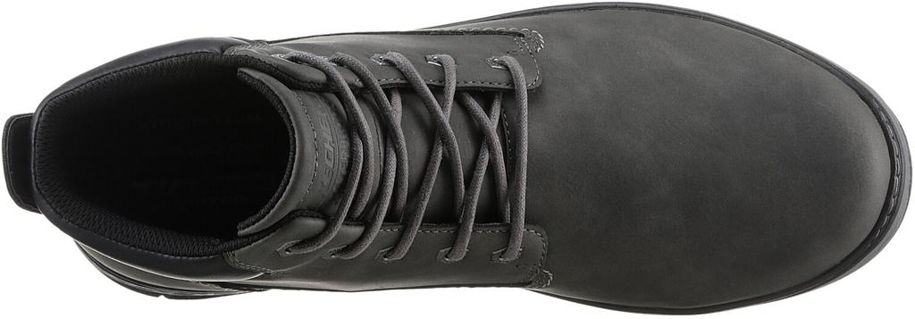 Ботинки на шнуровке Skechers GARLAN темно-серые