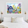 5D DIY Diamond Painting Bird's Nest Flower Diamond Embroidery Animal Cross Stitch Full Round Drill Home Decor Manual Gift