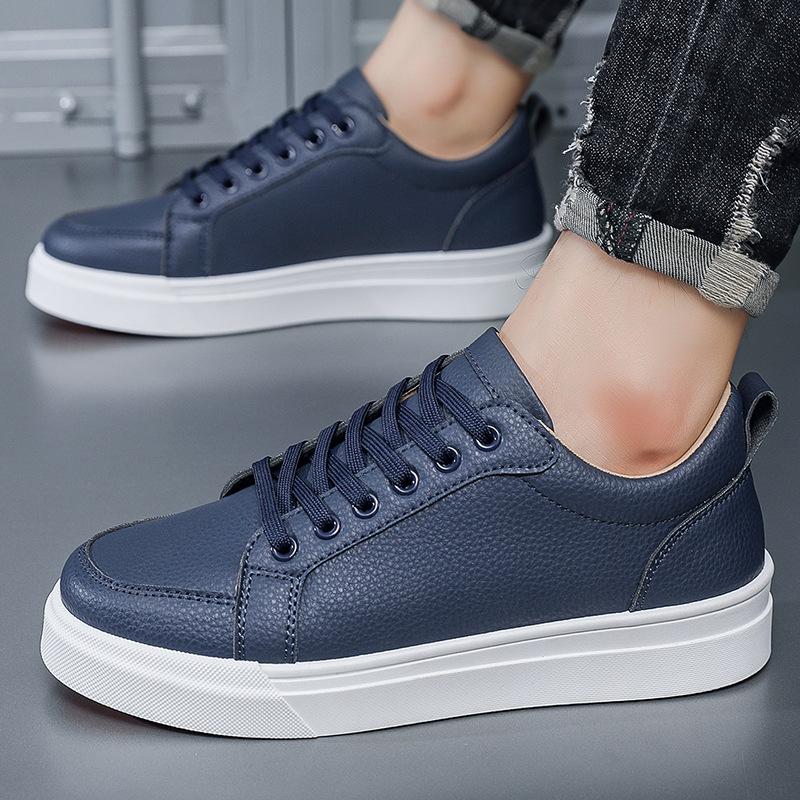 Modă de Toamnă Pantofi Mici Albi Pantofi Casual Pantofi de Skate pentru Bărbați Trend Sportiv Asortare Pantofi pentru Bărbați Confortabili Respirabili Antiderapanți Pantofi de Mers