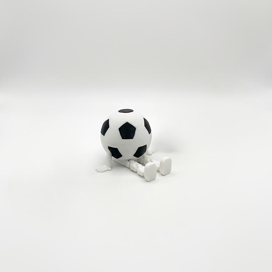 1pc Set of Mini Soccer Player Figurines, Home Decor Soccer Figurines, Soccer Souvenirs - Suitable for Home and Office