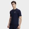 Fila Printed Letter Slim Fit Sports Knit Crew Neck Short Sleeve T-Shirt Men Tops Royal-Blue A11M421121FNV