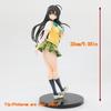Anime To LOVEru Kotegawa Yui Figure School Uniform Dress Standing Model Toy Gift PVC Collection Aciton Figure