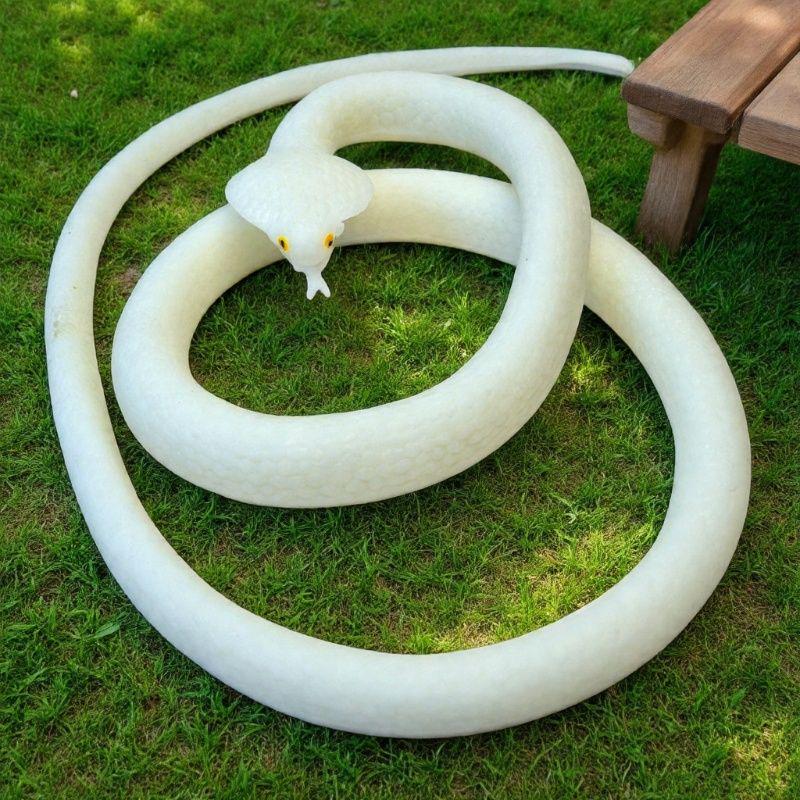 Elastic Silicone Fake Snake Decoration Toy