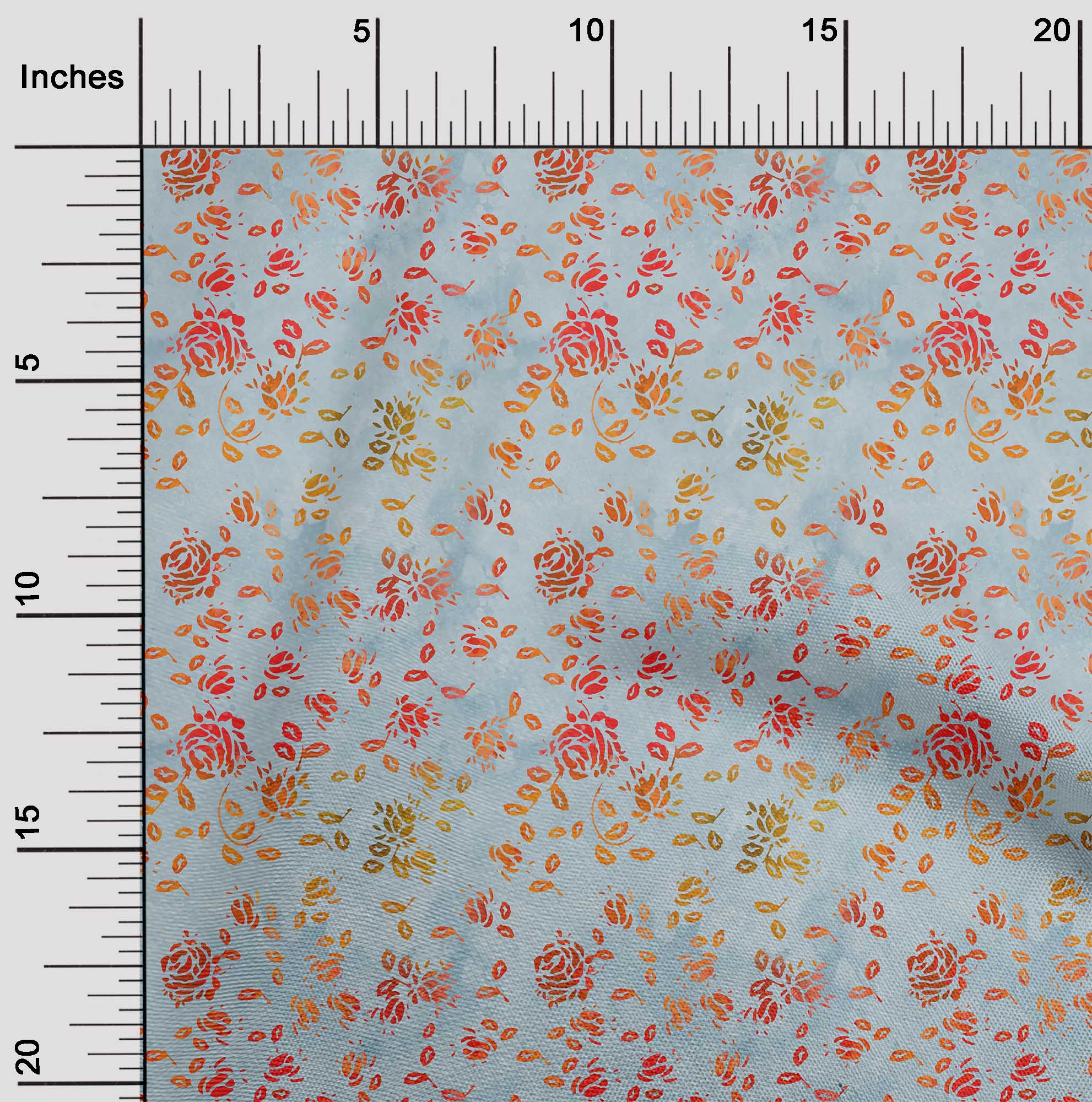 

oneOone Cotton Flex Dark Peach Fabric Batik Quilting Supplies Print Sewing Fabric By The Yard 40 Inch 42 Inch Wide - Viscose Chiffon світло-сірий колір