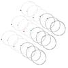 18Pcs Electric Guitar Strings Nickel Alloy Ball End Wound Regular Light for Guitarist