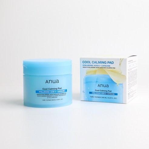 ANUA 8 Hyaluronic Acid Catechin Calming Pad Hydrating Toner Pads 80 Pads