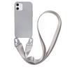 Crossbody Ketting Lanyard Koord Telefoon Hoesje Voor Iphone 16 15 14 Plus 13 12 Mini 11 Pro Xs Max Xr X Siliconen Zachte Tpu Ach