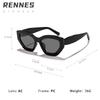 Ryan leopard print irregular cat eye sunglasses women's European and American advanced sense personalized outdoor street sunshade sunglasses