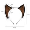Fox Ears Headband Cosplay Costume Accessories Animal Hood for Party Stage Performances