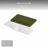 2Piece PET Plastic Breeding Box, Transparent Fish Container, Turtle Habitat, Sliding Lid ArmyGreen