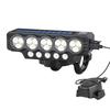 Solar Bicycles Front Light Bright LED Bike Front Lamp Headlight Waterproofs Bike Headlight for Night Cycling Safety