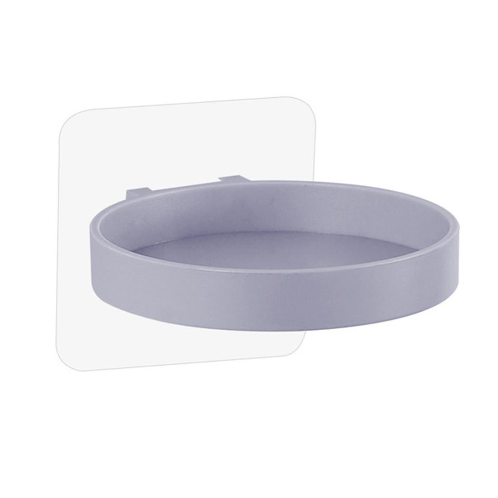 Wall Mounted Soap Rack Aromatherapy Bottles Holder Waterproof Hand Soap Tray Space Saving Bathroom Storage Solution