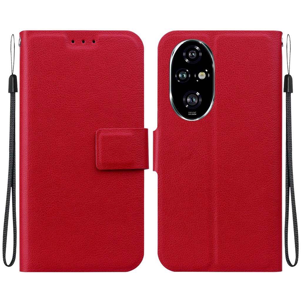 For Honor 200 Pro 5G Case Ultra-Thin PU Leather+TPU Phone Cover with Card Slot