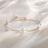 FANCIME K18 Pink Gold Bracelet for Women, Natural Freshwater Pearl, 18k Gold, Popular, Birthday, Anniversary, Mother's Day, Christmas Gift, Gift