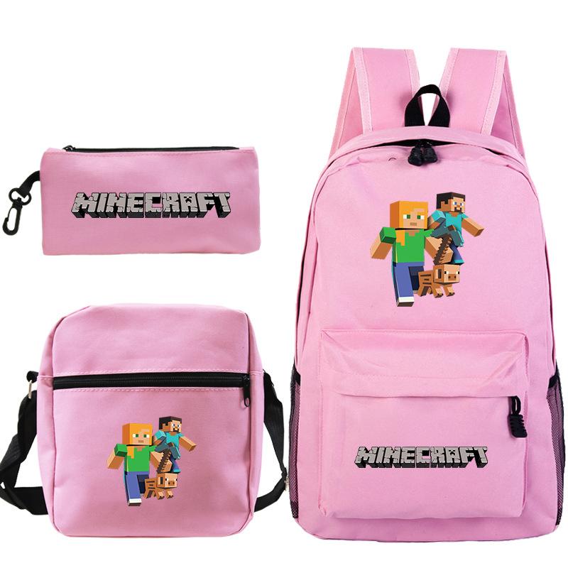 Primary And Secondary School Students Casual Schoolbag Game Merchandise Backpack Set