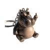 Middle Finger Animal Keychain Wolf Cow Pig Tiger Elephant Shape