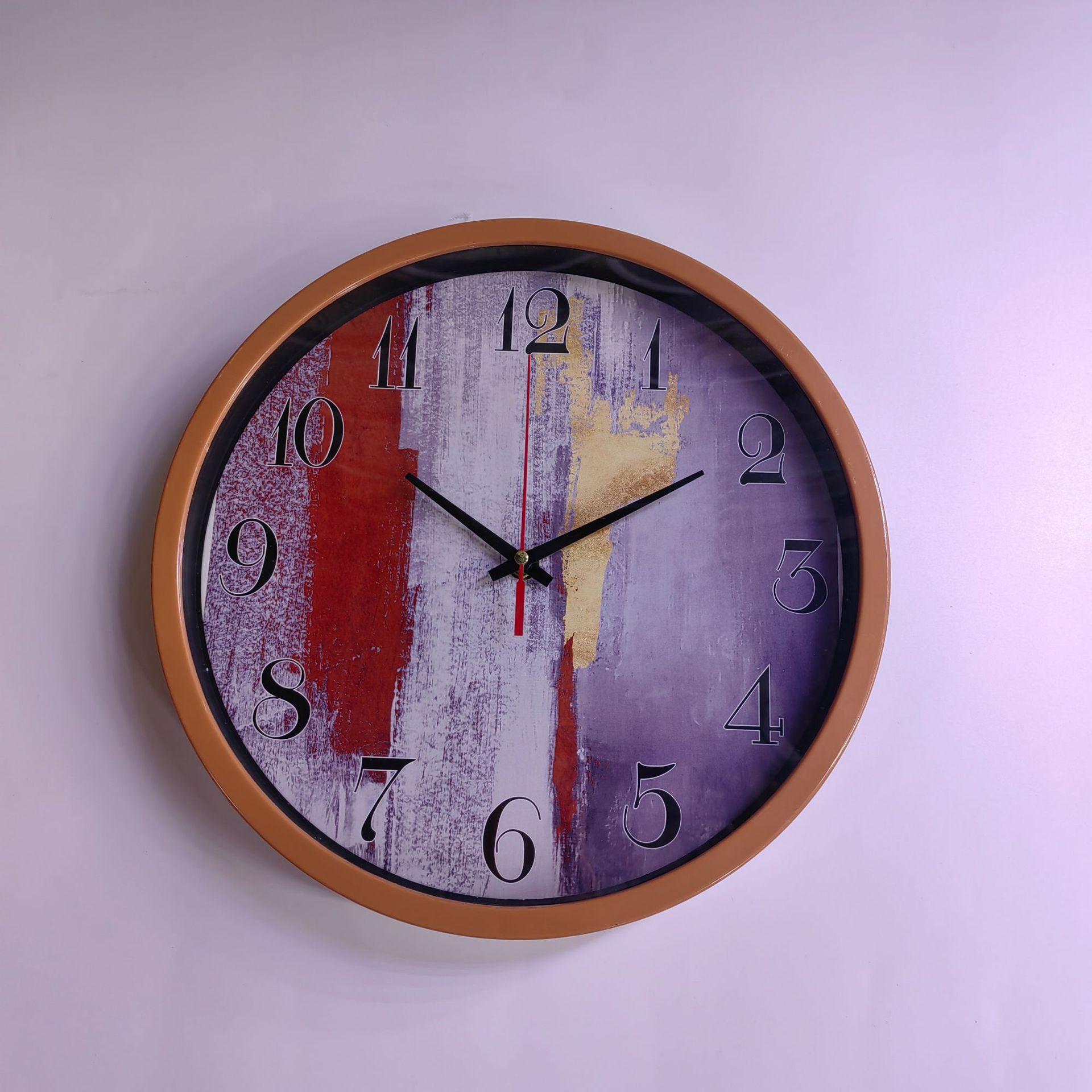 

12-дюймовые 30-сантиметровые настенные часы для гостиной, простые новые настенные часы, домашний модный настенный кварцевый механизм, подвесной стиль 30CM