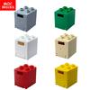 MOC Bricks Mail Post Boxes Containers 2x2x2 Compatible Assembles Particles 4345 4346 Building Blocks Parts