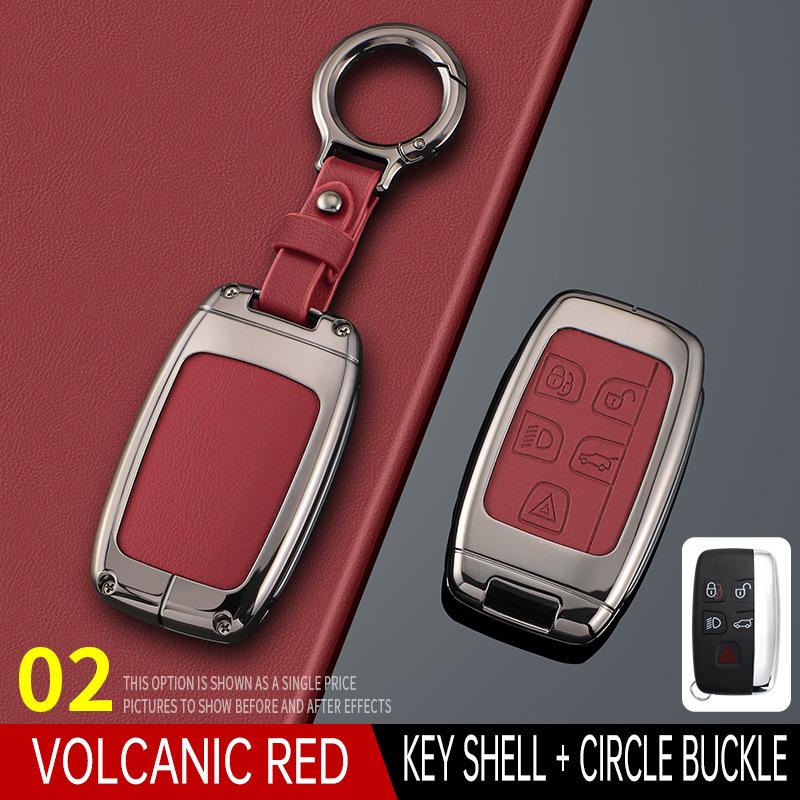 Luxury Key Case for Land Rover: Compatible with Range Rover, Defender, Evoque, Discovery Sport, and Velar Models