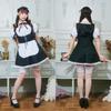 Clearstone GLOWHOLIC Cosplay Halloween Corset Maid M Black Women's