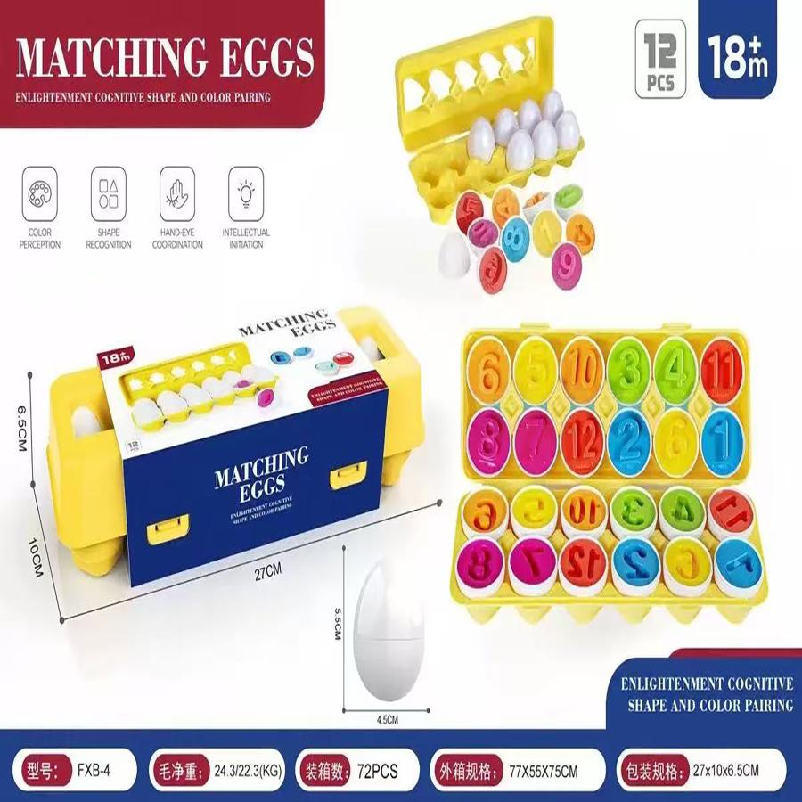 High-Quality 12Pc High-Quality Learning High-Quality Educational High-Quality Toy High-Quality Smart High-Quality Egg High-Quality Toy High-Quality