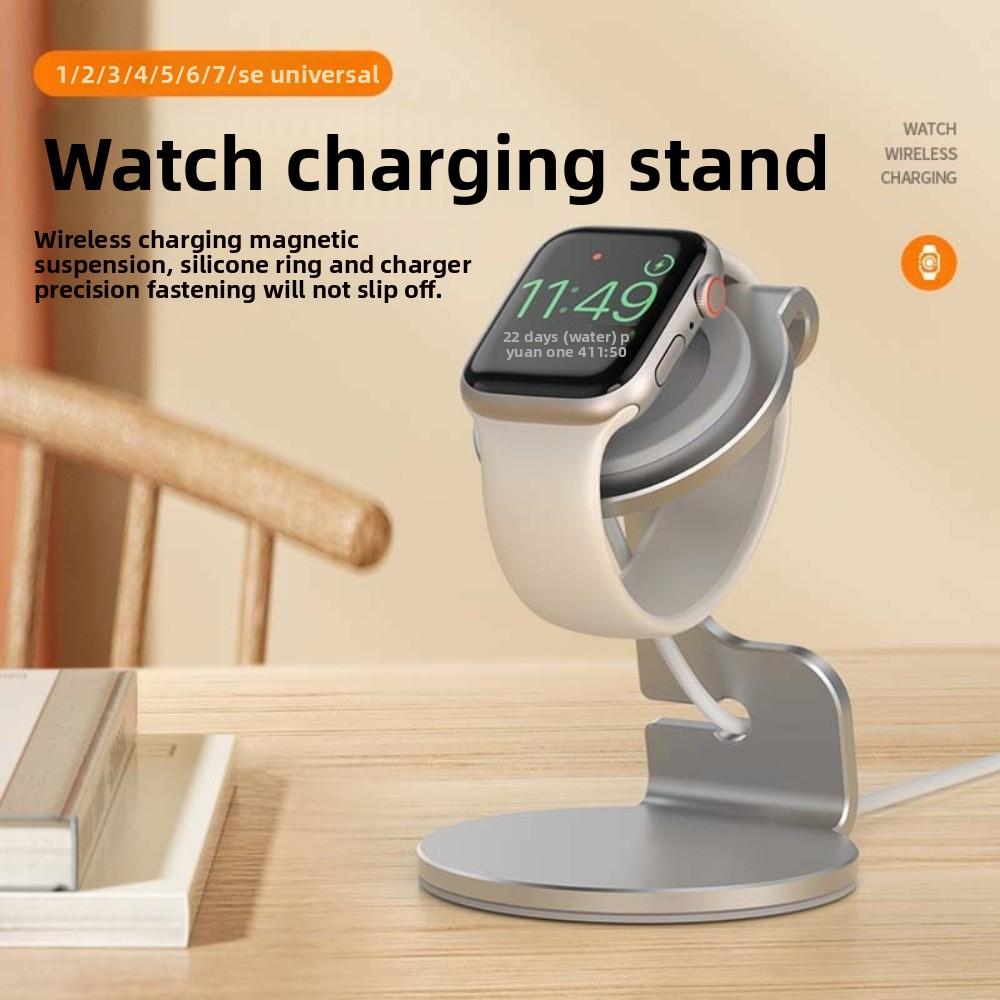 Compact Size Magnetic Smartwatch Charger Magnetic Design Charging Holder Home Use