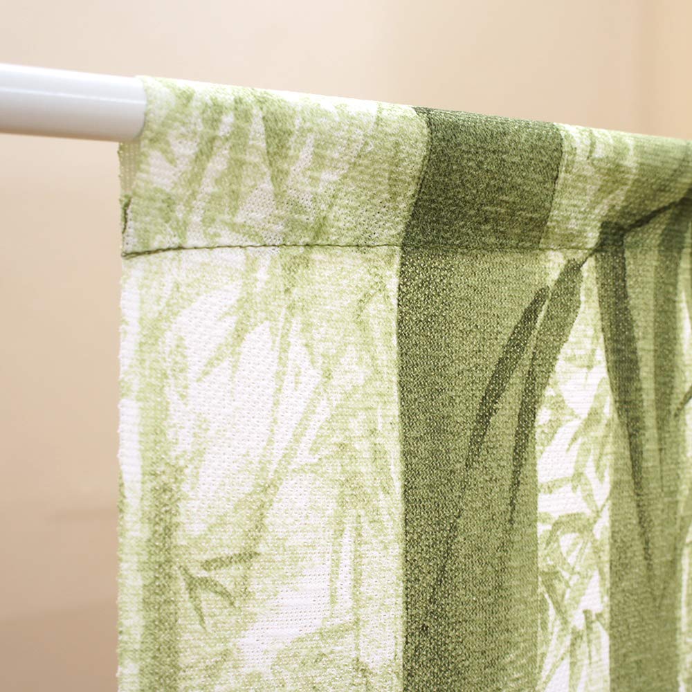 Noren Kobo Noren Wall Hanging Room Japanese Bamboo Forest Young 10568A Tapestry, Divider/Privacy Screen, Half-Length Curtain, Pattern, 85x170cm,