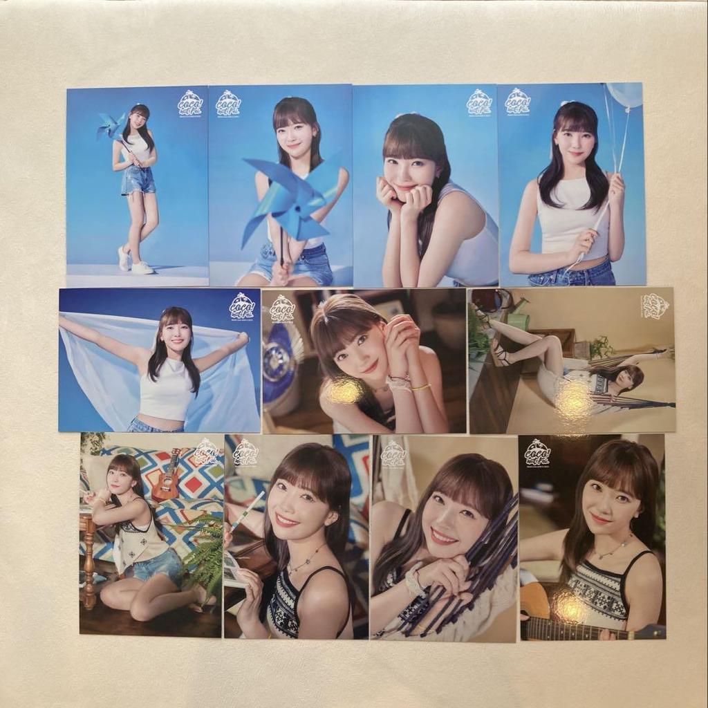 [USED] NiziU Mayuka COCO! Nut Fes. Runtrail Complete 11 Pieces