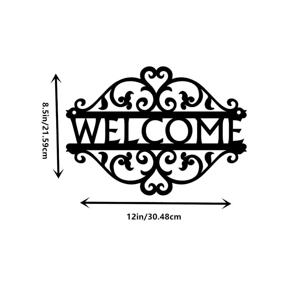 Wrought Iron Wall Decor 1pc Metal Art Home Hanging Ornament Handmade Craft