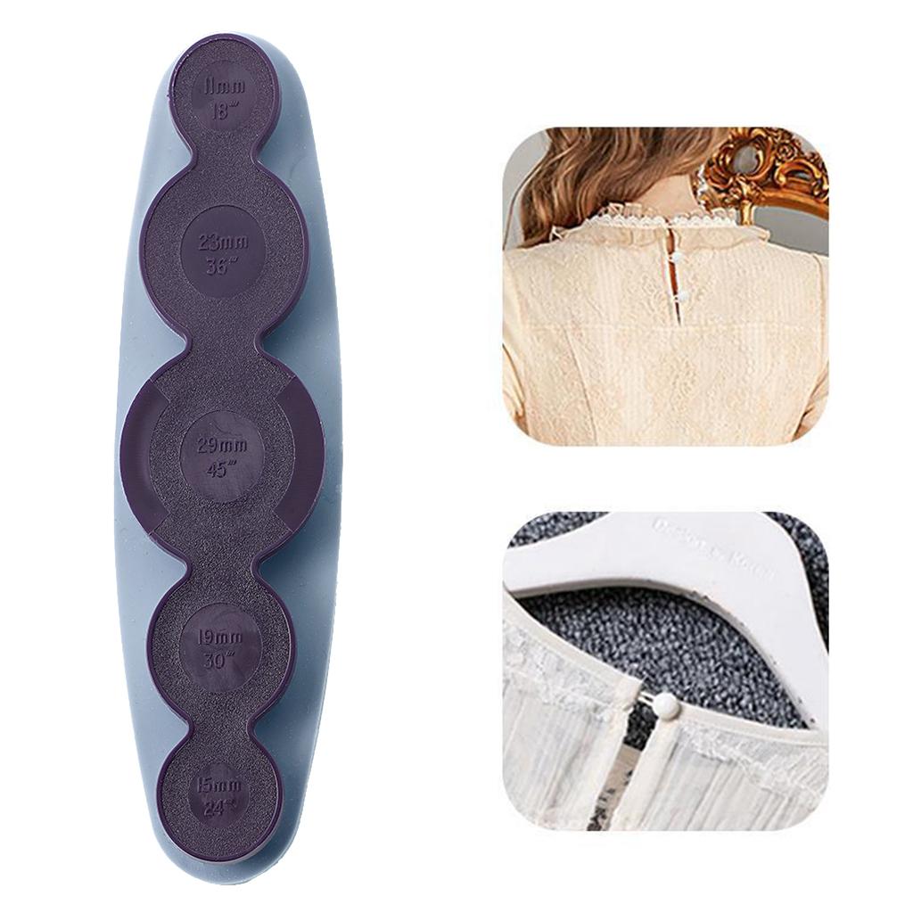 

Plastic Universal Tool for Cover Buttons Handmade 2 Hole 4 Hole Metal Shank Buttons Sewing Crafts DIY Snap Buttons Fastener