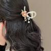 1pcs Chinese Style Floral Acrylic Hairpins Hair Clip Crab Hair Claws For Women Girl Flower Hair Accessories Headdress Party Gifts