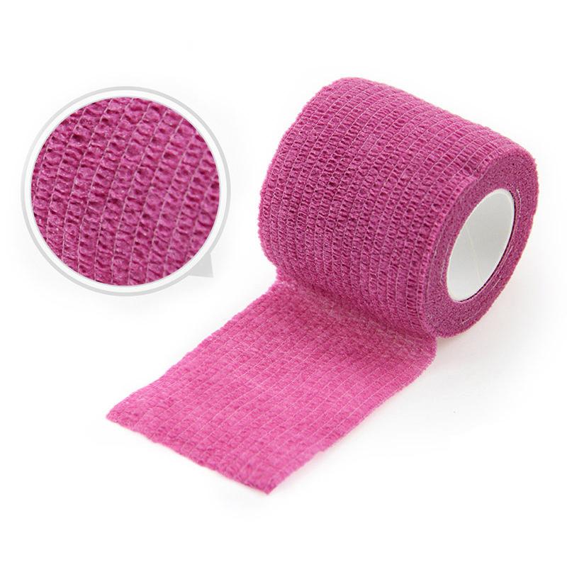 Non Woven Elastic Self Adhesive Bandage Cohesive Bandage for Sports Fixing Finger Wrist Leg 1roll 2.5/5/7.5/10cm*4.5m