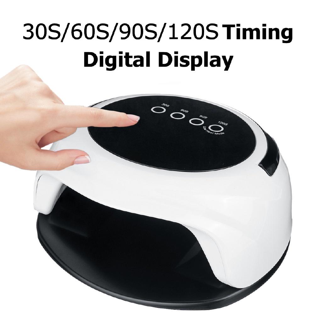 98W Nail Lamp LED Nail Dryer for CuringS Gels Polish With Smart Sensors Manicure Nail Art Salon Equipment Brand New
